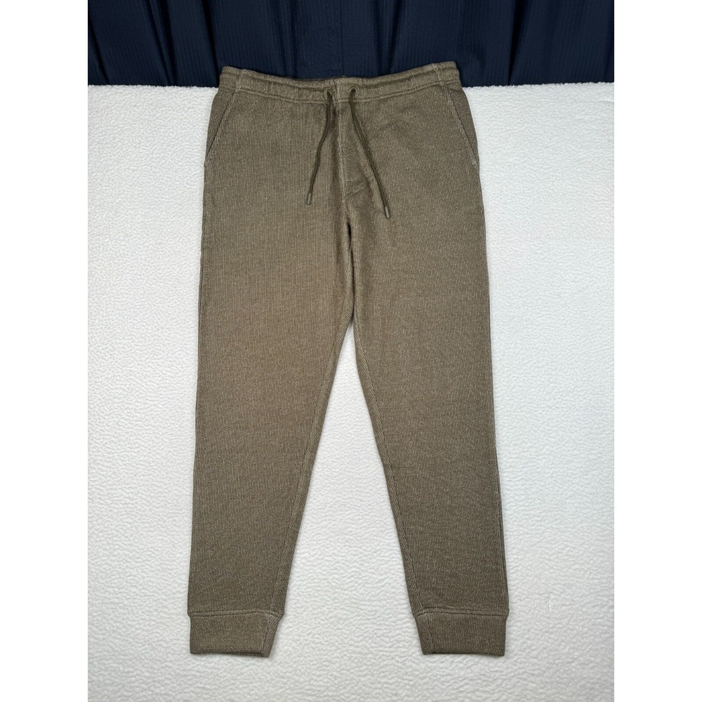 Wellen High Tide Sweatpants Mens XL Green Mesh Organic Cotton